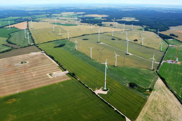 Windpark Odervorland bei Jacobsdorf